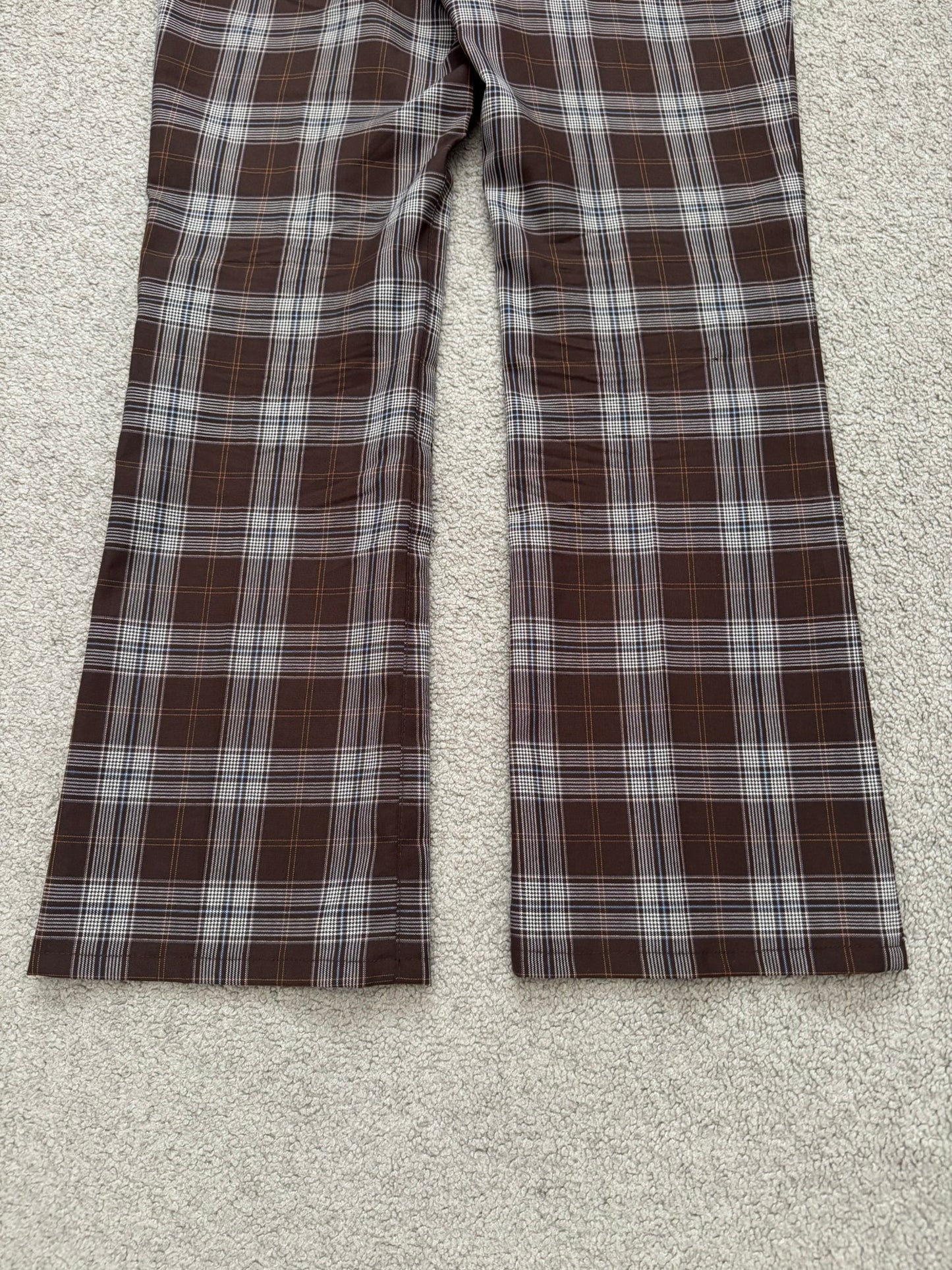 AW02 Junya Watanabe x Levis Plaid Bootcut Flared Pants