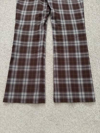 AW02 Junya Watanabe x Levis Plaid Bootcut Flared Pants