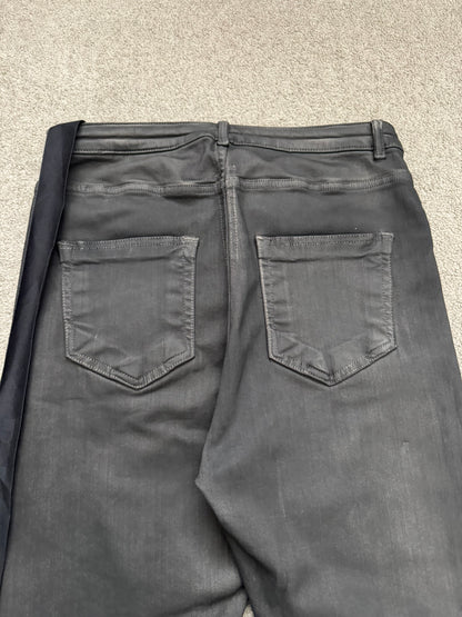 FW23 Rick Owens DRKSHDW Pearl Degrade Detroit Cut Denim Jeans