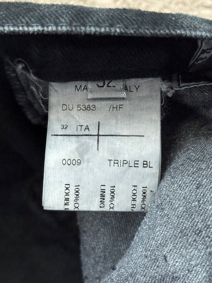 SS11 Rick Owens DRKSHDW Anthem Faded Gradient Detroit Cut Denim Jeans