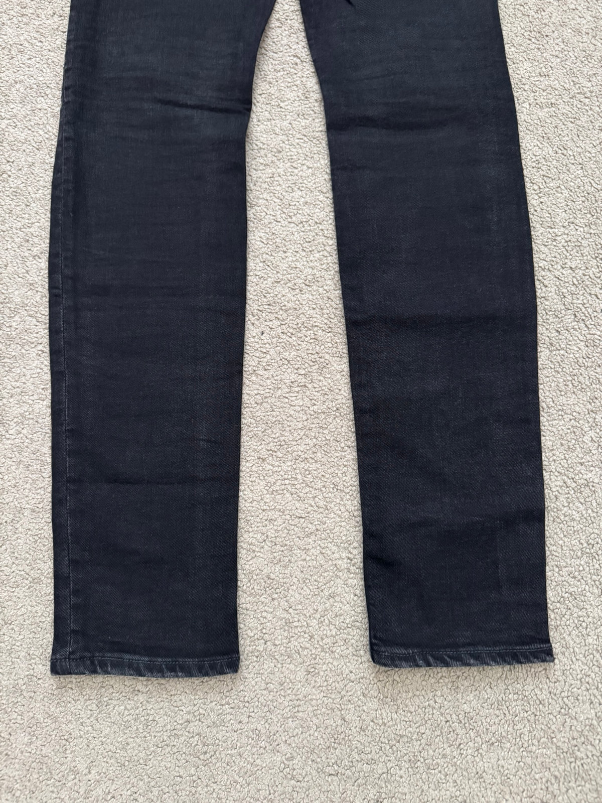 Hysteric Glamour Distressed Patch Studded Black Denim Jeans
