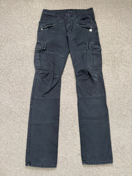 SS11 Balmain by Christophe Decarnin Eagle Coin Biker Cargo Pants