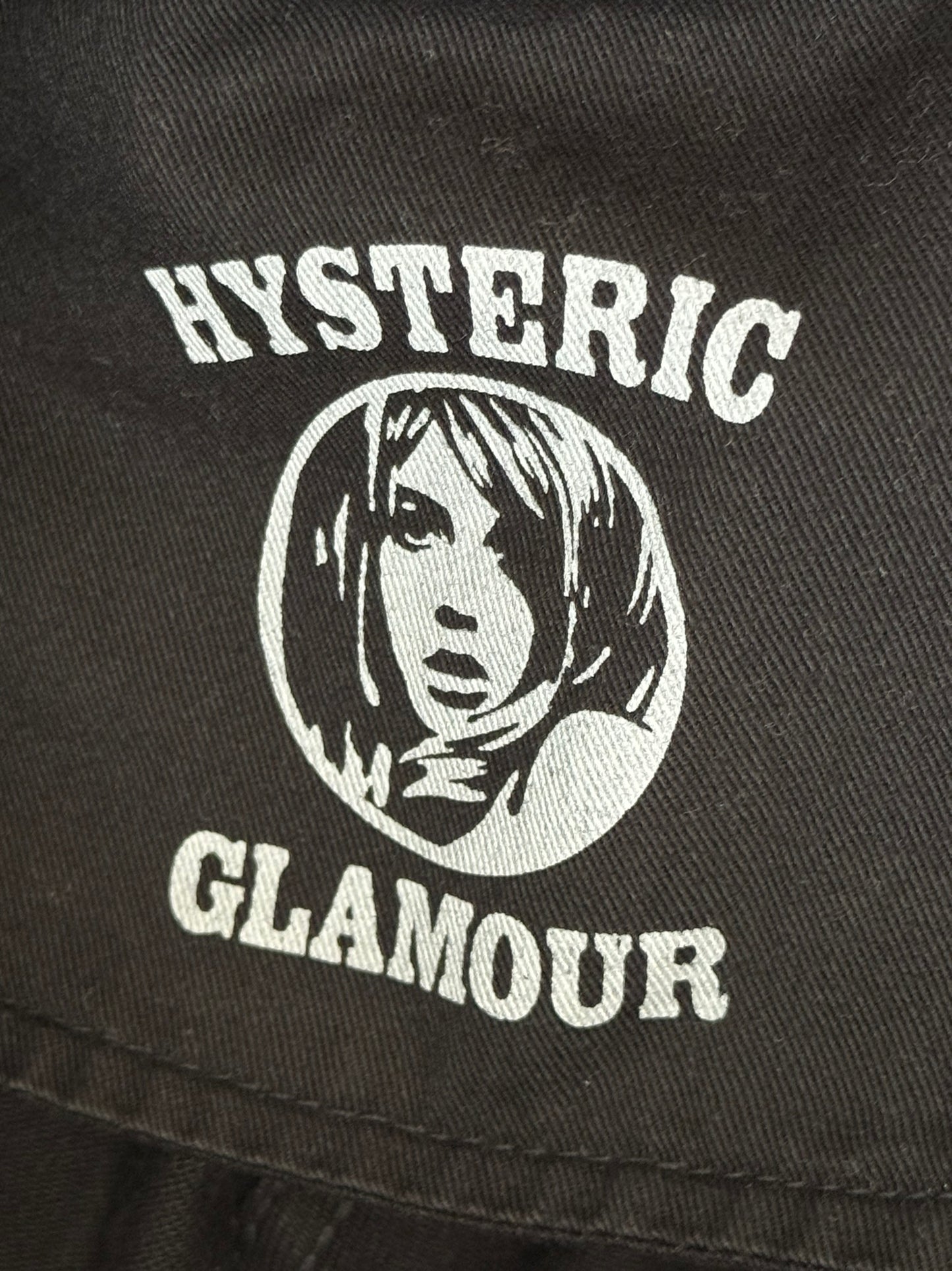 Hysteric Glamour Distressed Patch Studded Black Denim Jeans