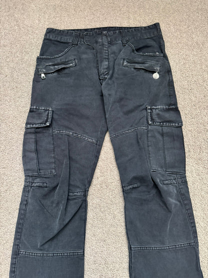 SS11 Balmain by Christophe Decarnin Eagle Coin Biker Cargo Pants