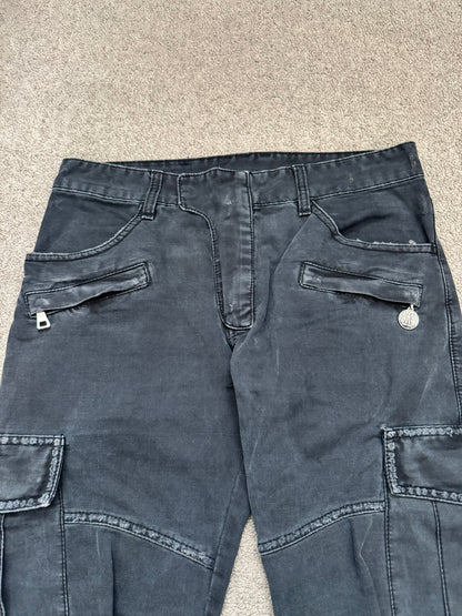SS11 Balmain by Christophe Decarnin Eagle Coin Biker Cargo Pants