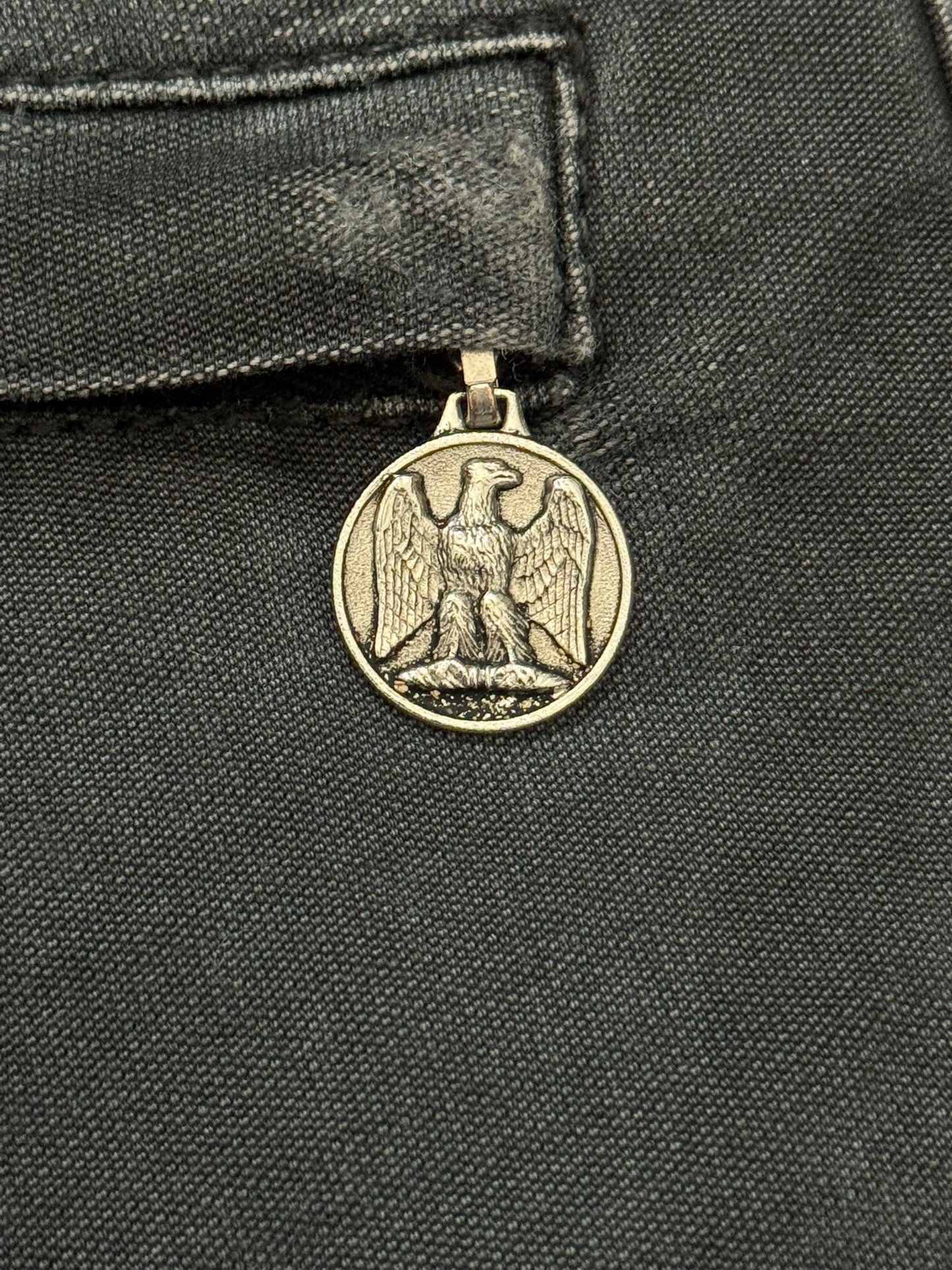 SS11 Balmain by Christophe Decarnin Eagle Coin Biker Cargo Pants