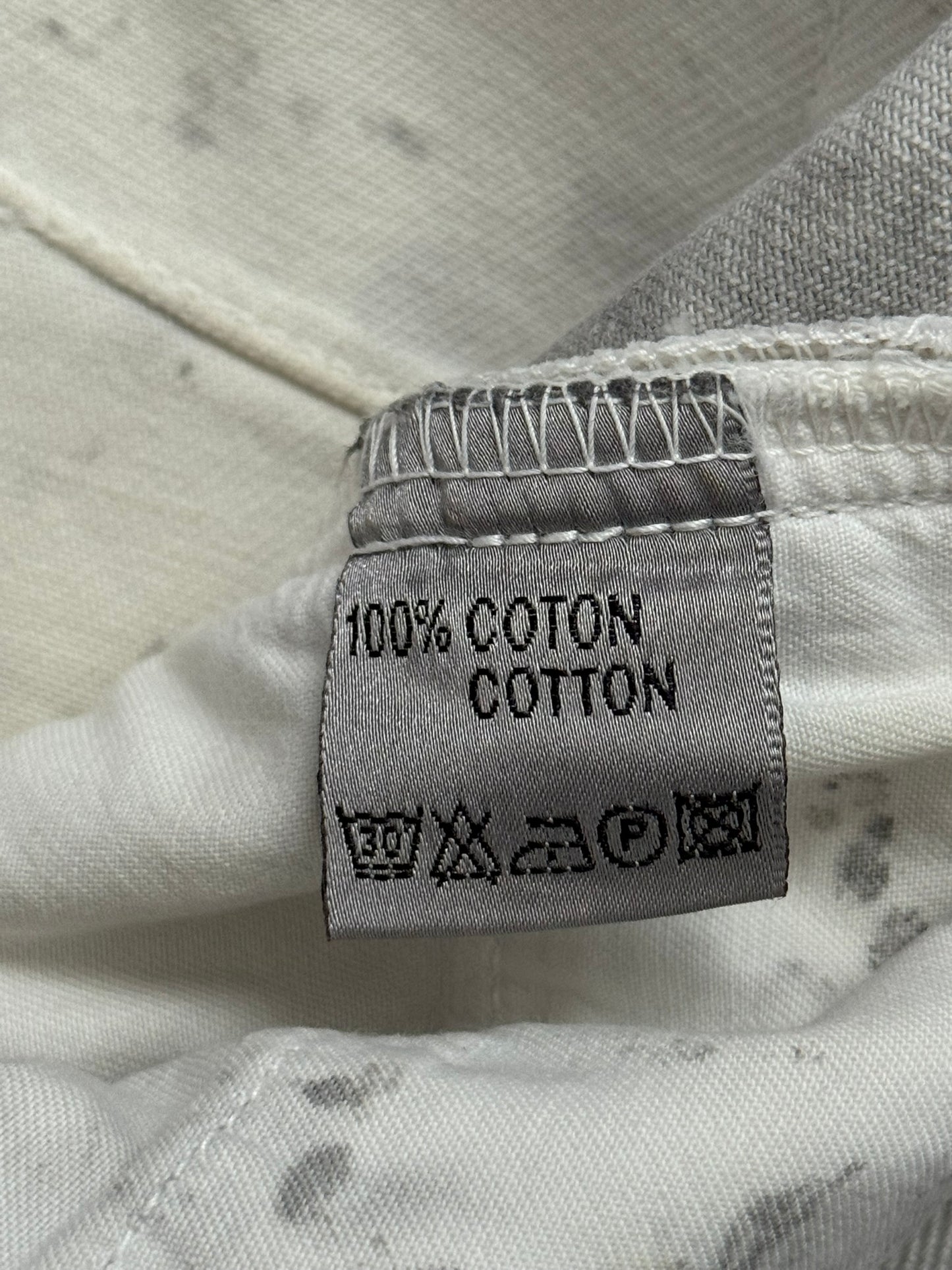 SS06 Dior Homme by Hedi Slimane "Dirty Snow" Denim Jeans