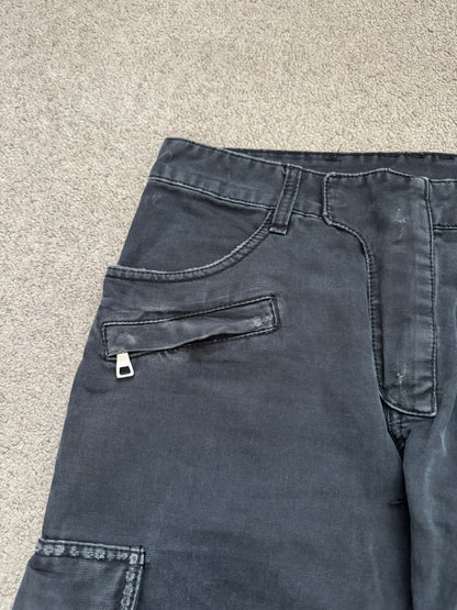 SS11 Balmain by Christophe Decarnin Eagle Coin Biker Cargo Pants