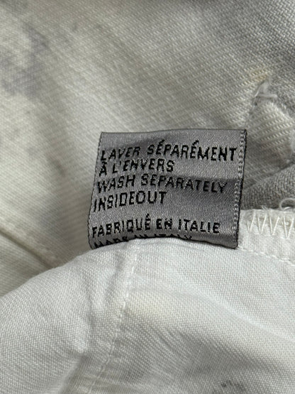 SS06 Dior Homme by Hedi Slimane "Dirty Snow" Denim Jeans