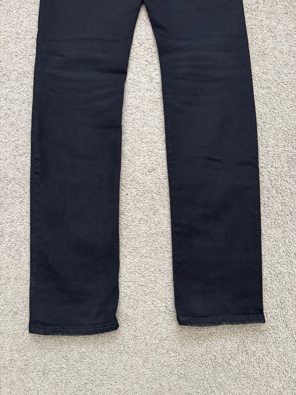 Hysteric Glamour Distressed Patch Studded Black Denim Jeans