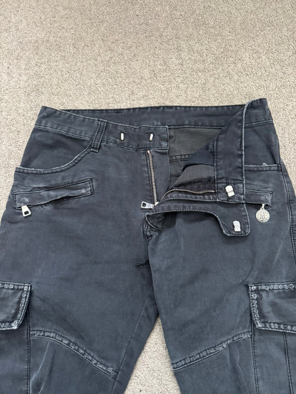 SS11 Balmain by Christophe Decarnin Eagle Coin Biker Cargo Pants