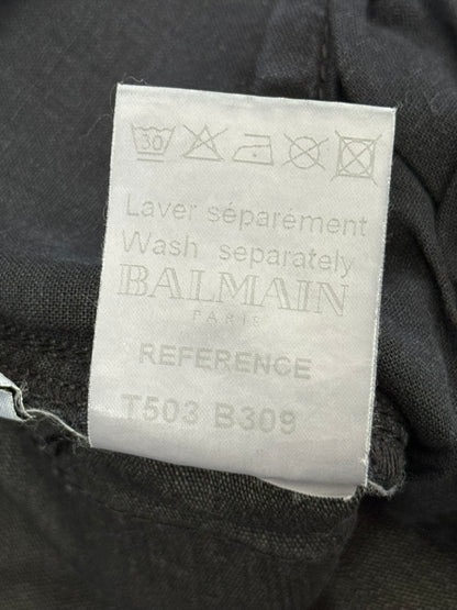 SS11 Balmain by Christophe Decarnin Eagle Coin Biker Cargo Pants
