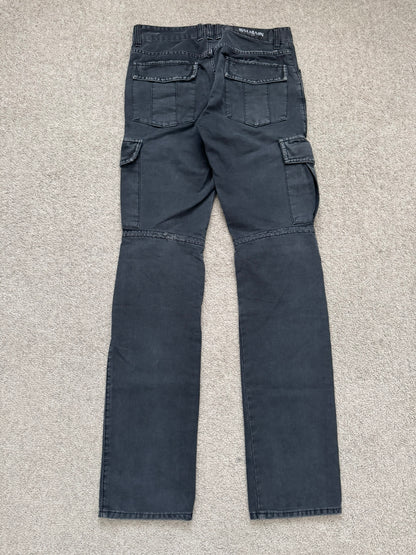 SS11 Balmain by Christophe Decarnin Eagle Coin Biker Cargo Pants