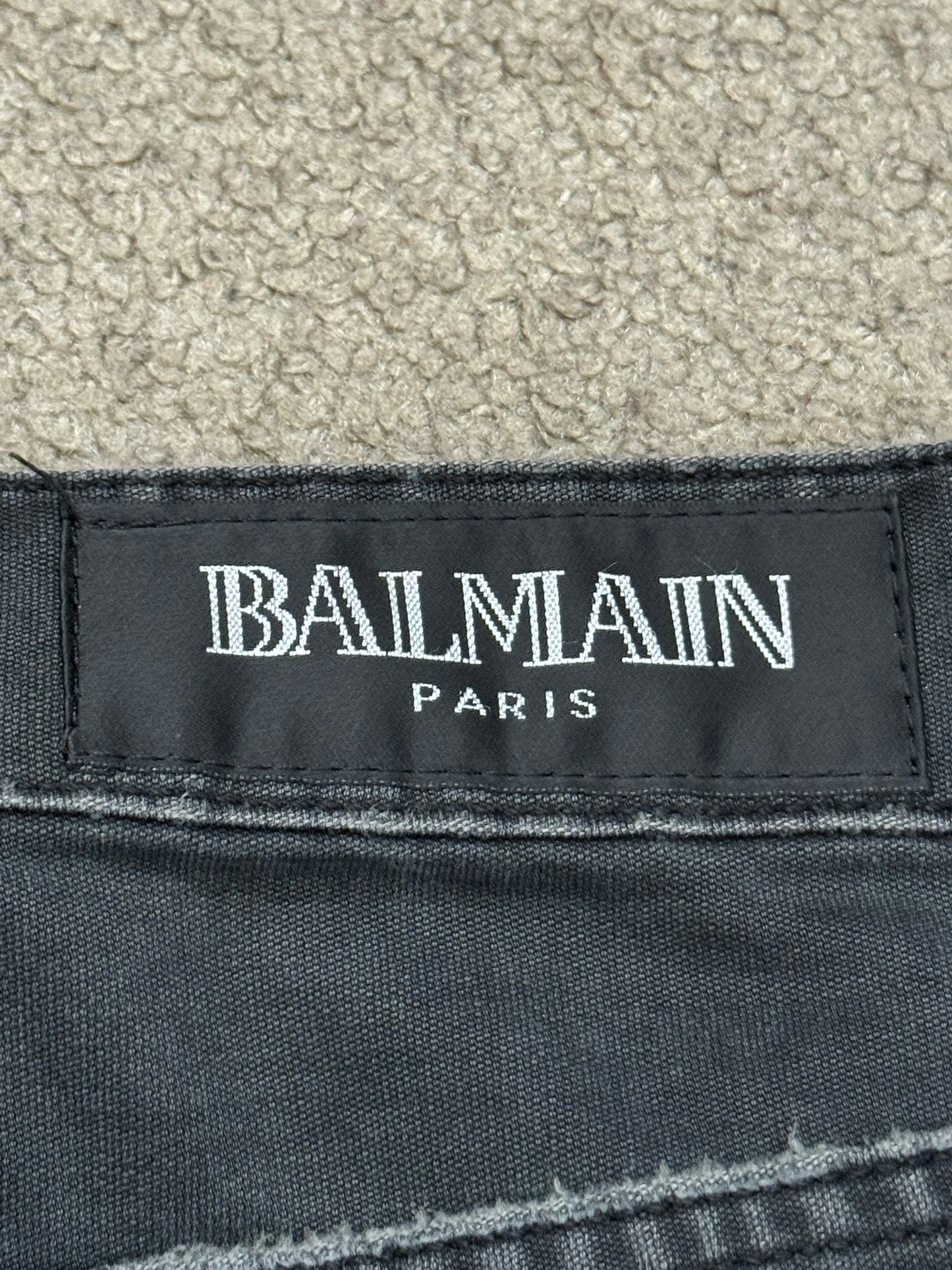 SS11 Balmain by Christophe Decarnin Eagle Coin Biker Cargo Pants