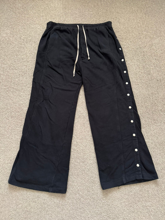 FW19 Rick Owens DRKSHDW Black Felpa Pusher Sweatpants