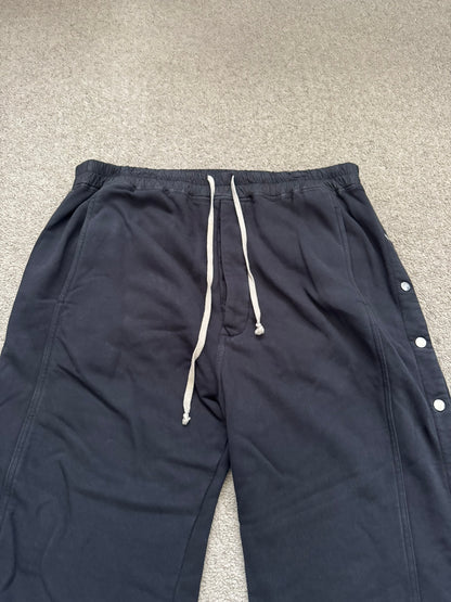 FW19 Rick Owens DRKSHDW Black Felpa Pusher Sweatpants