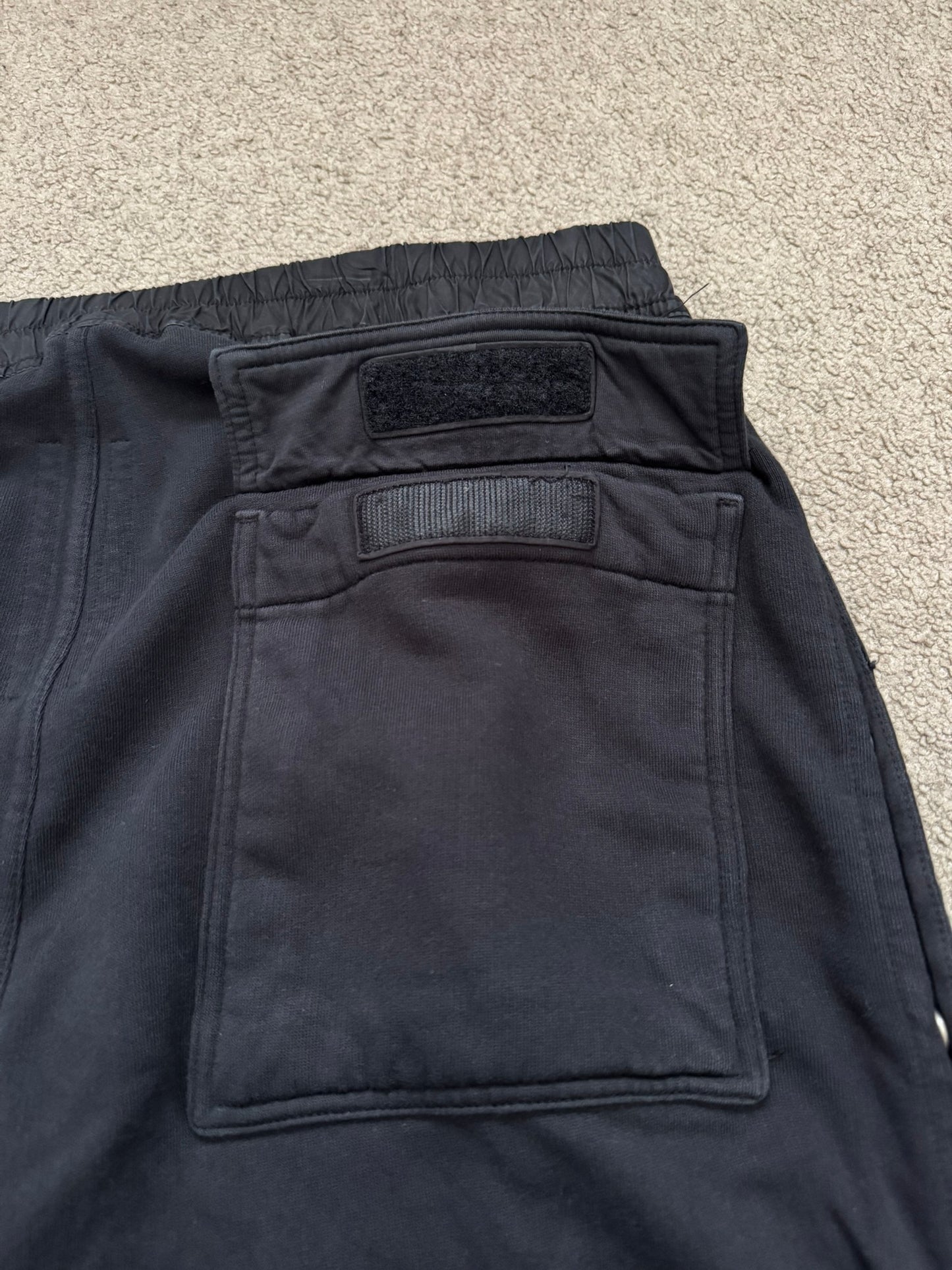 FW19 Rick Owens DRKSHDW Black Felpa Pusher Sweatpants