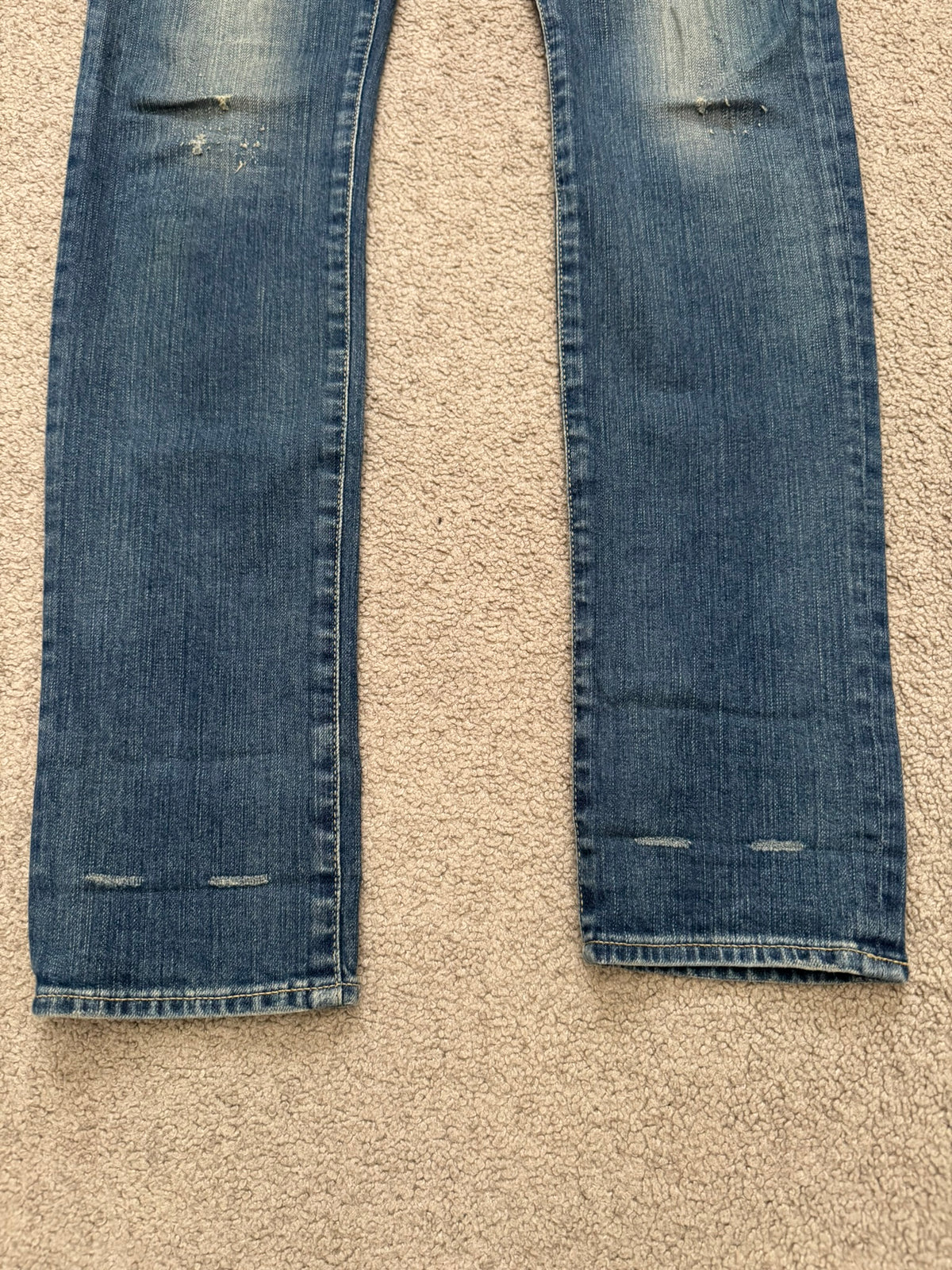Hysteric Glamour Distressed Studded Denim Jeans