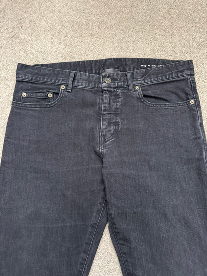 FW14 Saint Laurent by Hedi Slimane Knee Slit D02 Denim Jeans