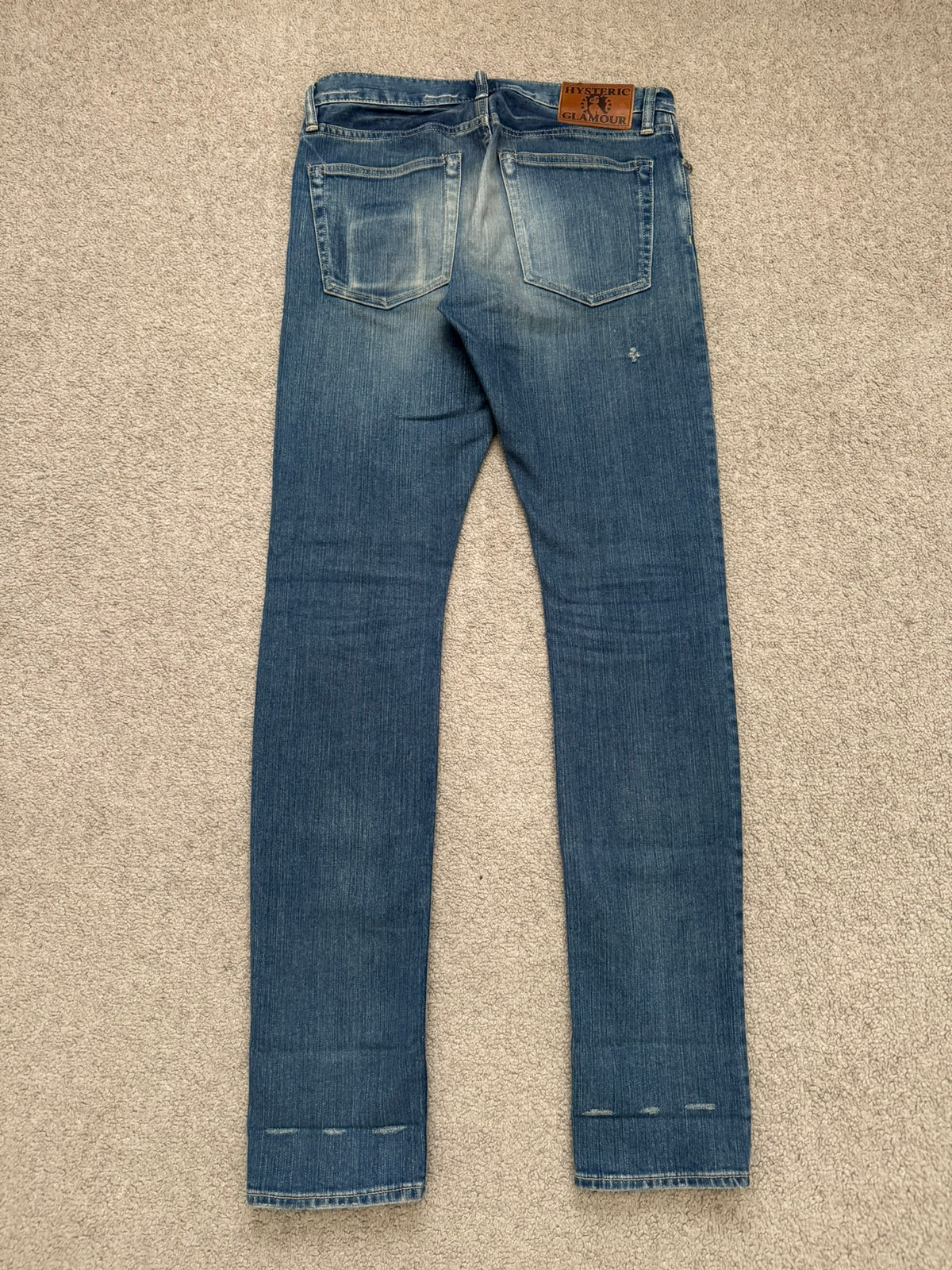 Hysteric Glamour Distressed Studded Denim Jeans