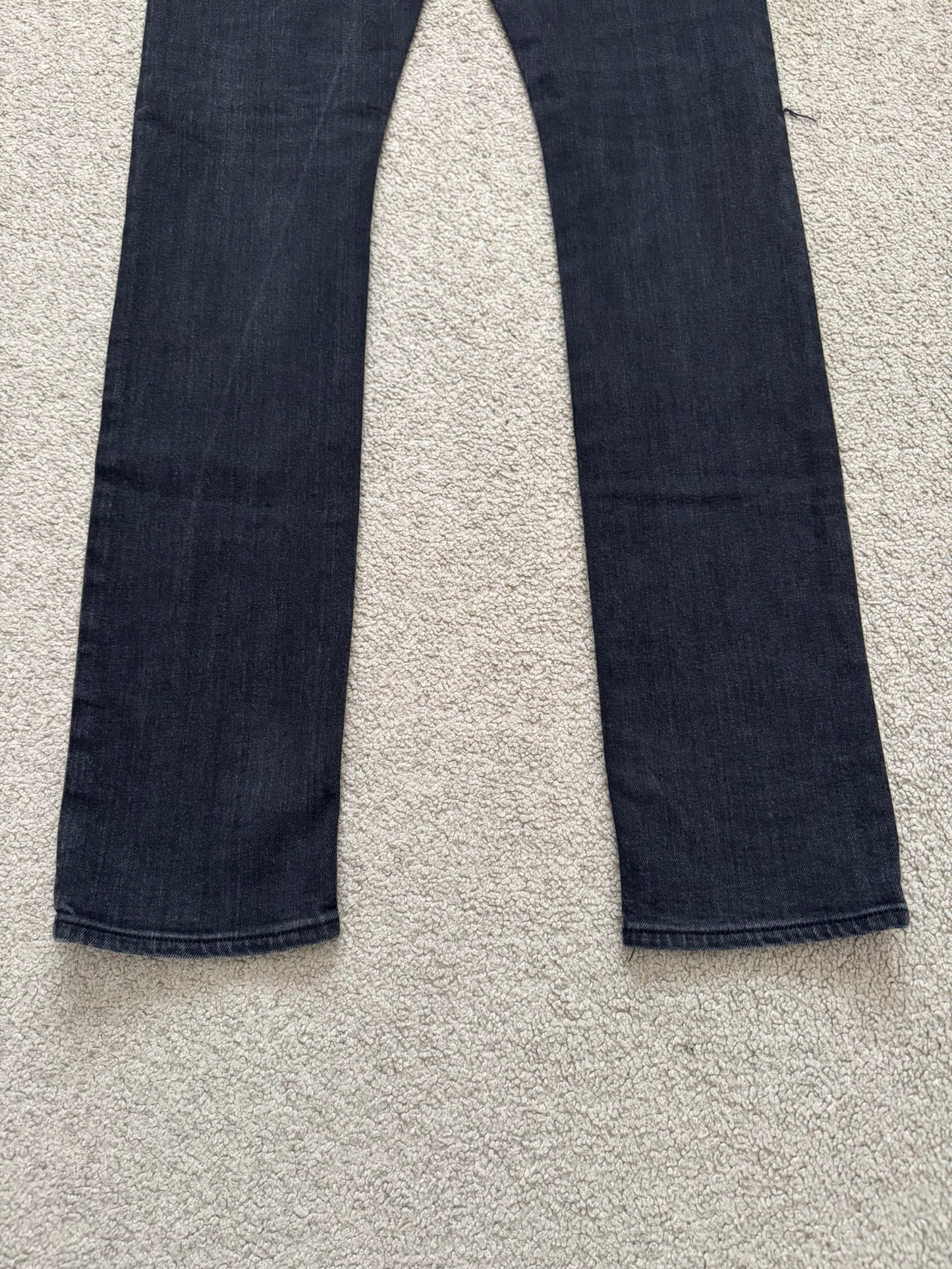 FW14 Saint Laurent by Hedi Slimane Knee Slit D02 Denim Jeans
