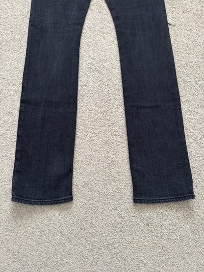 FW14 Saint Laurent by Hedi Slimane Knee Slit D02 Denim Jeans