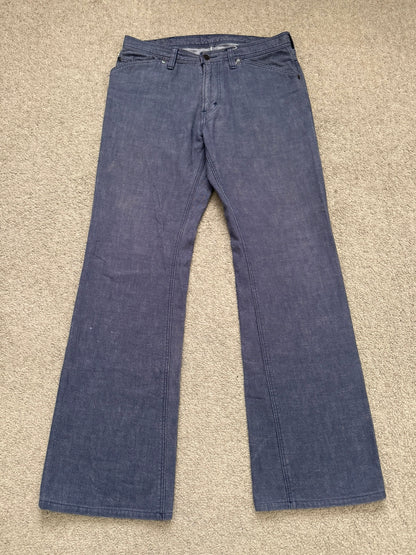 SS/AW03 Number (N)ine "Touch Me I'm Sick" Pain Flared Bootcut Denim Jeans