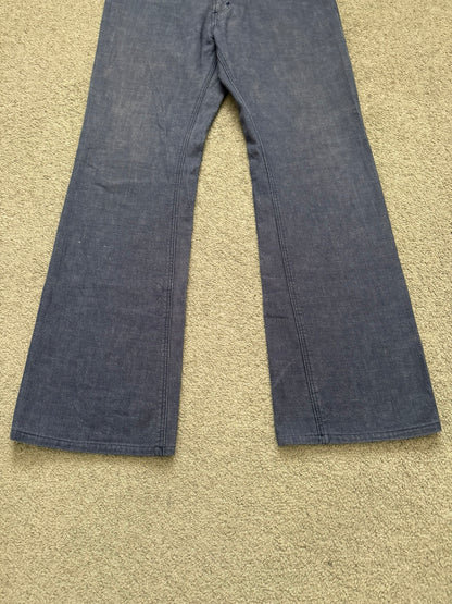 SS/AW03 Number (N)ine "Touch Me I'm Sick" Pain Flared Bootcut Denim Jeans