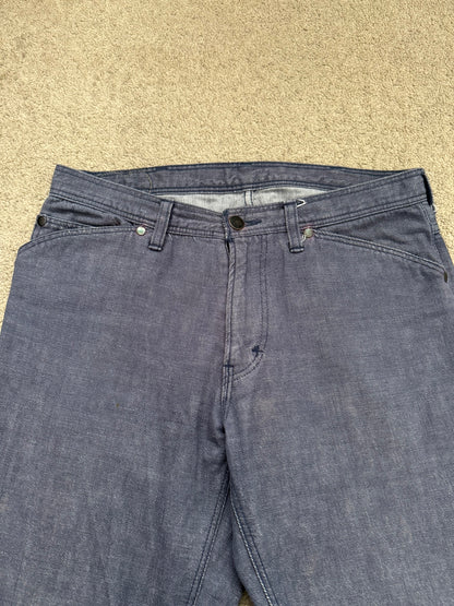 SS/AW03 Number (N)ine "Touch Me I'm Sick" Pain Flared Bootcut Denim Jeans