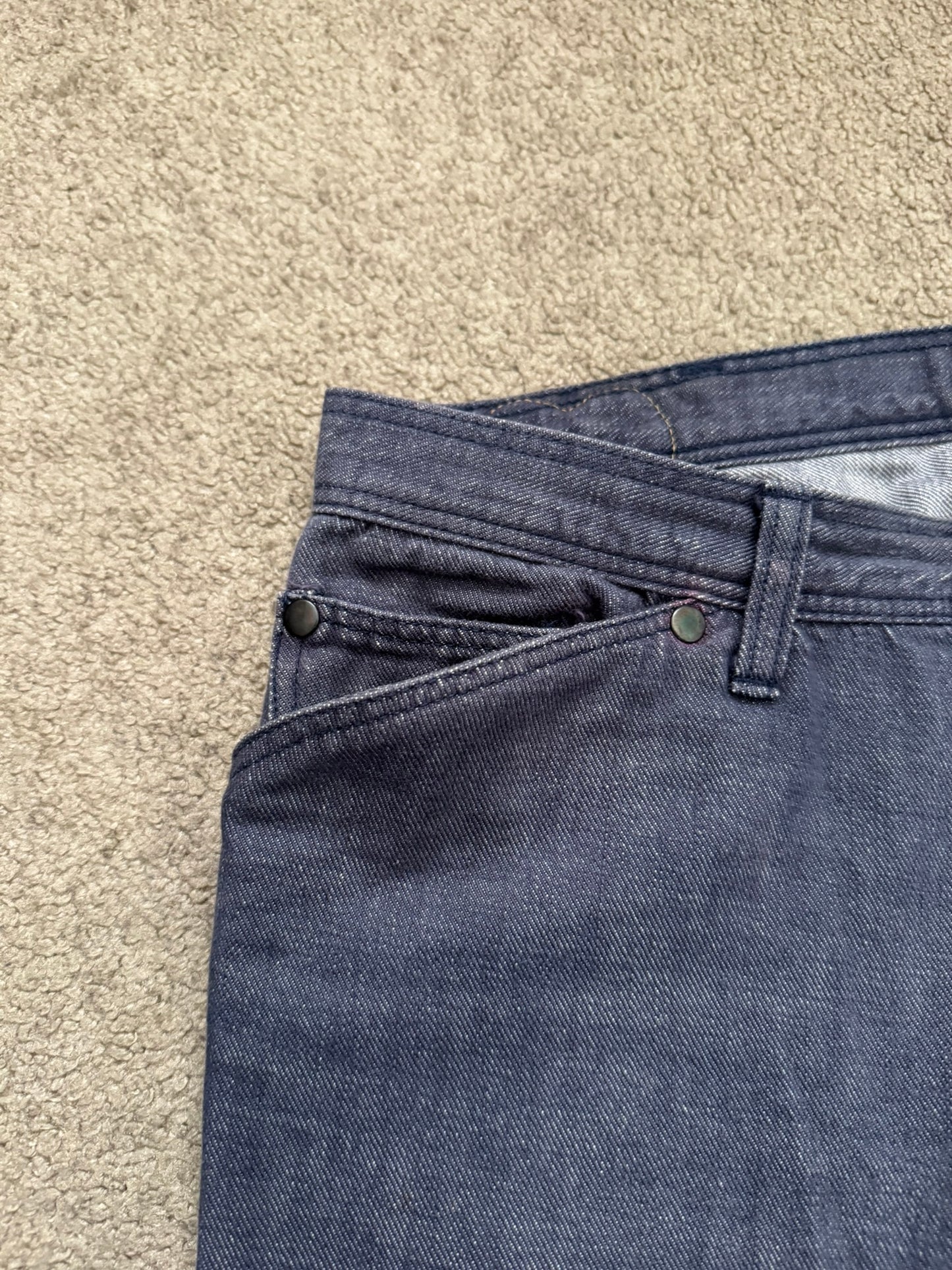 SS/AW03 Number (N)ine "Touch Me I'm Sick" Pain Flared Bootcut Denim Jeans