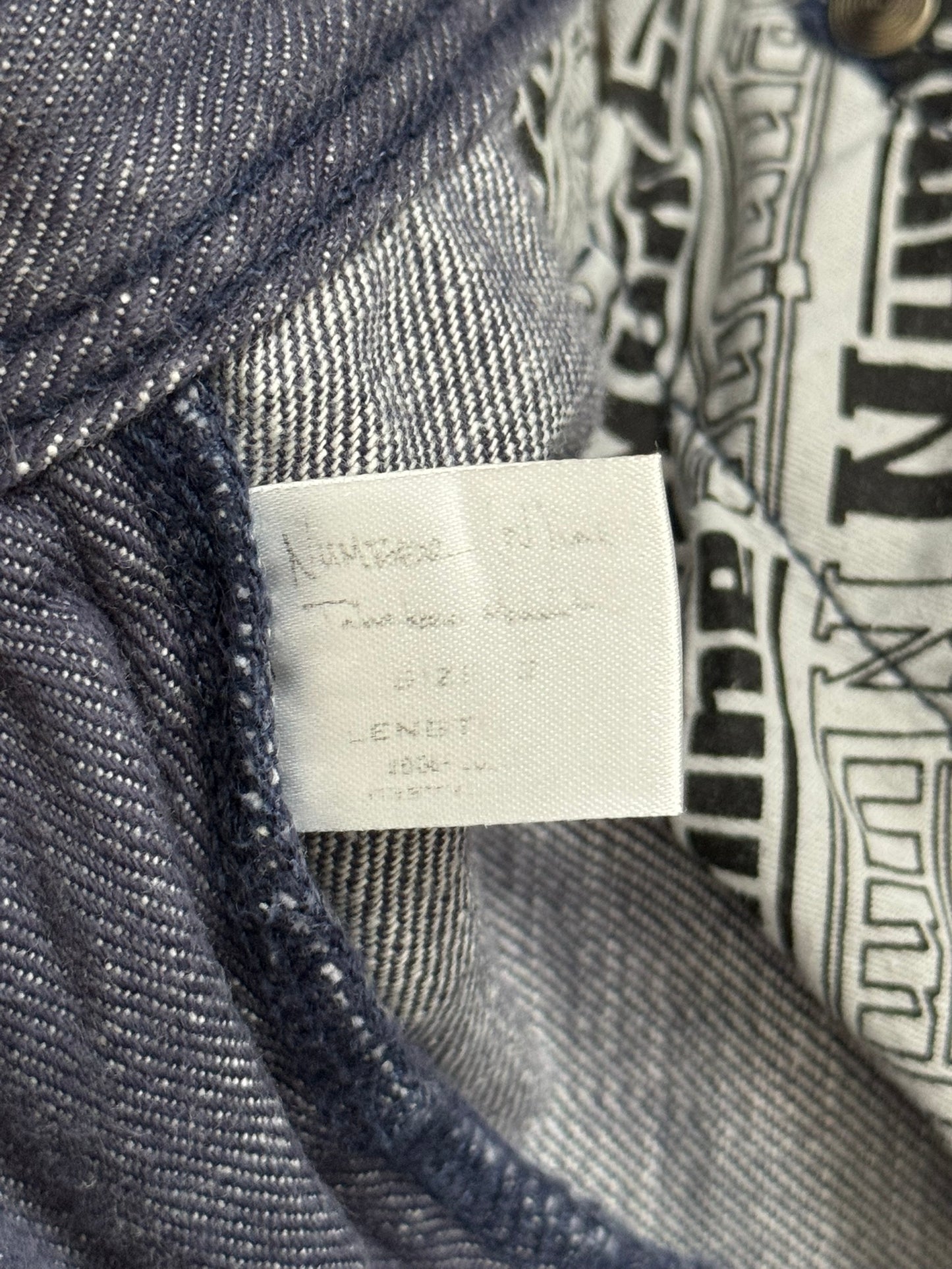 SS/AW03 Number (N)ine "Touch Me I'm Sick" Pain Flared Bootcut Denim Jeans