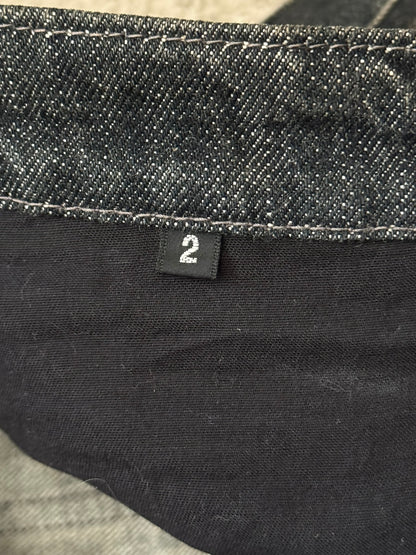Kazuyuki Kumagai Attachment Faded Washed Bootcut Denim Jeans
