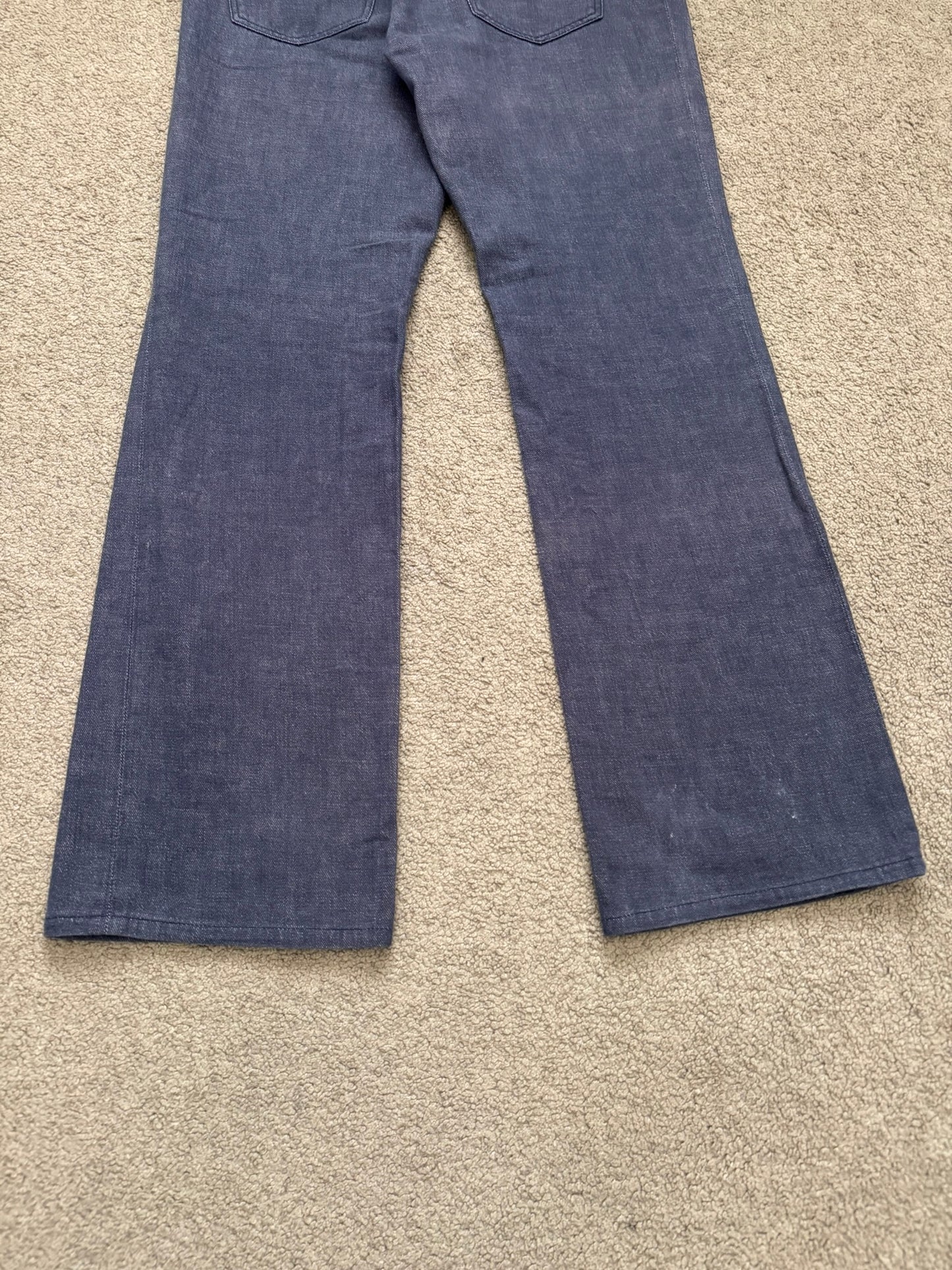 SS/AW03 Number (N)ine "Touch Me I'm Sick" Pain Flared Bootcut Denim Jeans