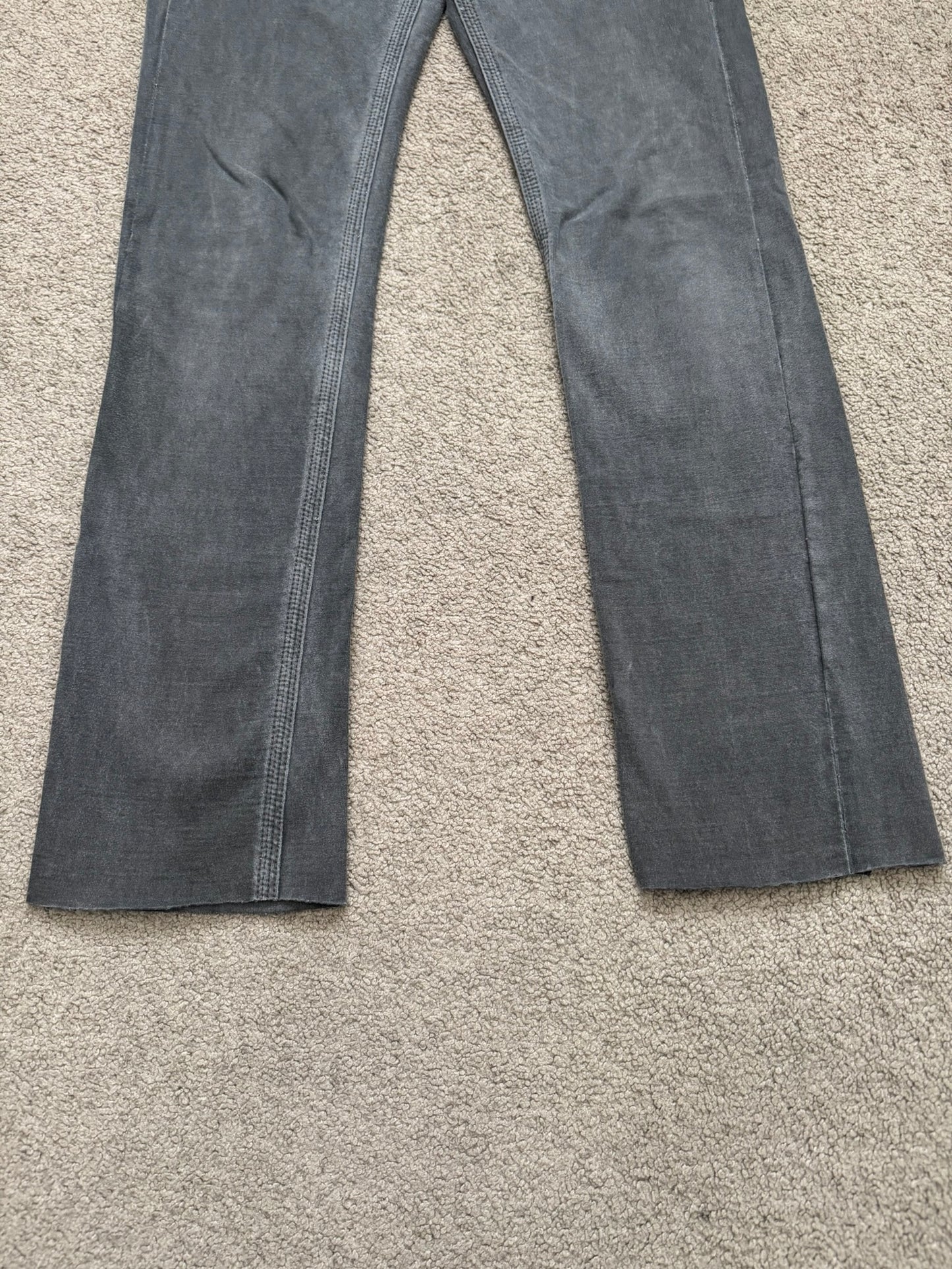 BLACKBARRETT by Neil Barret Overdye Bootcut Triple Stitch Pants