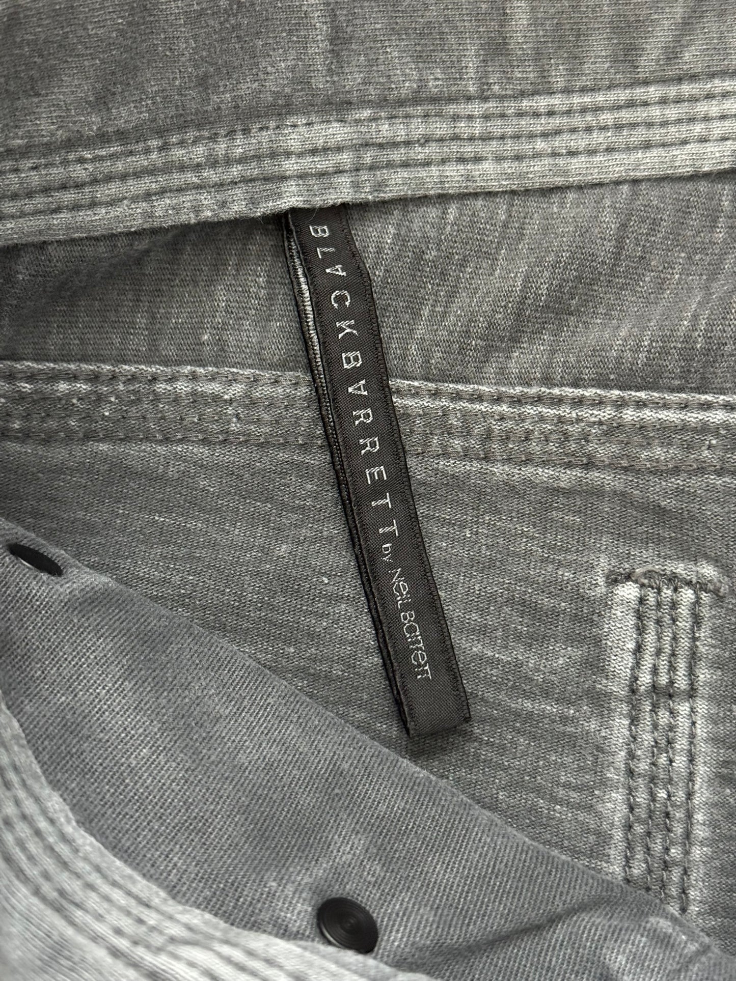 BLACKBARRETT by Neil Barret Overdye Bootcut Triple Stitch Pants
