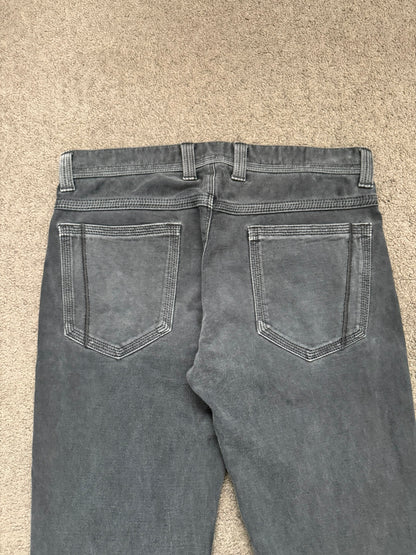 BLACKBARRETT by Neil Barret Overdye Bootcut Triple Stitch Pants