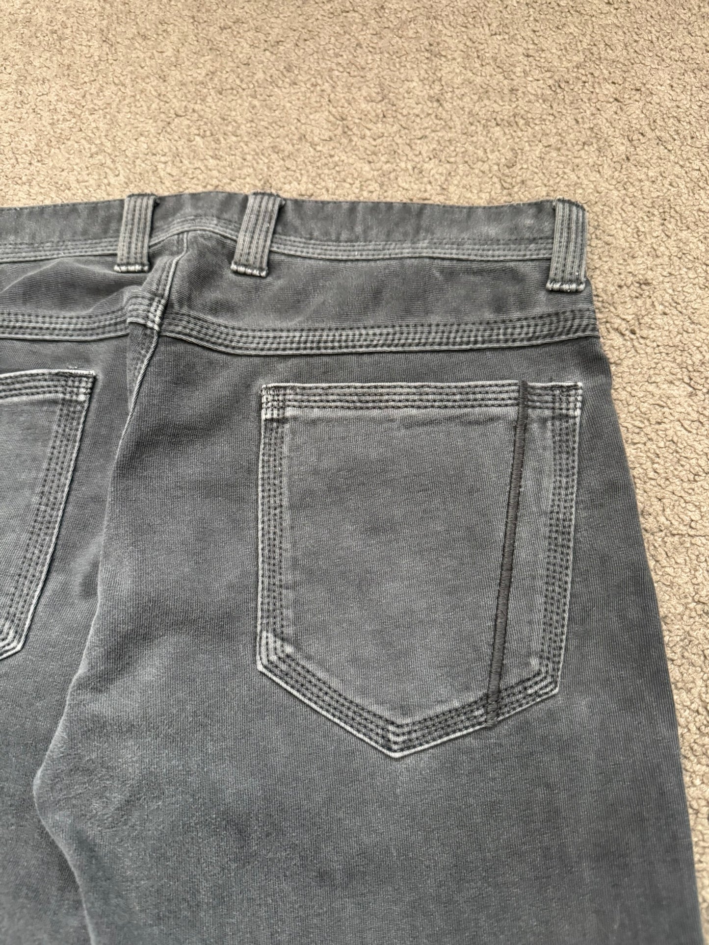 BLACKBARRETT by Neil Barret Overdye Bootcut Triple Stitch Pants