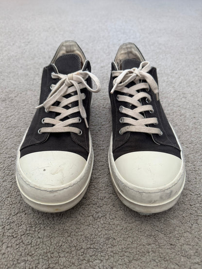 SS23 Rick Owens DRKSHDW Dark Dust Low Top Ramones Sneakers
