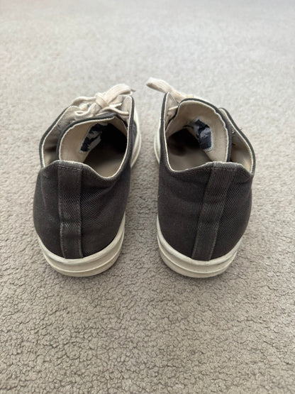 SS23 Rick Owens DRKSHDW Dark Dust Low Top Ramones Sneakers