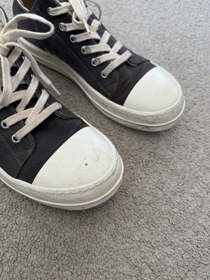 SS23 Rick Owens DRKSHDW Dark Dust Low Top Ramones Sneakers