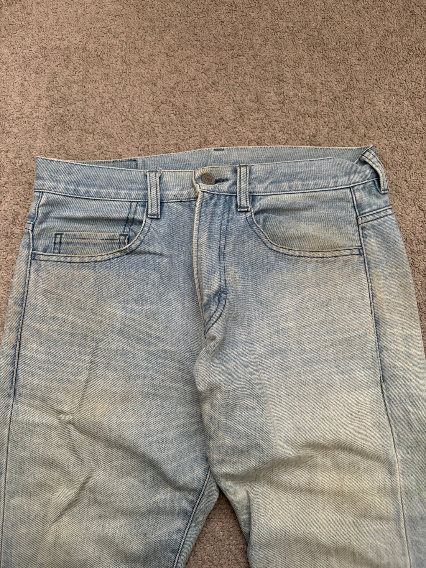 Lad Musician Light Mudwash Bootcut Flared Denim Jeans