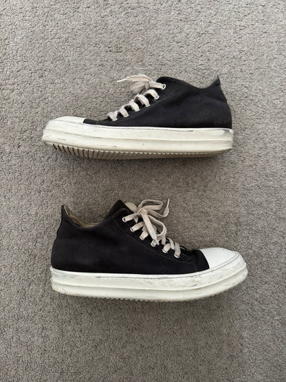 SS23 Rick Owens DRKSHDW Dark Dust Low Top Ramones Sneakers