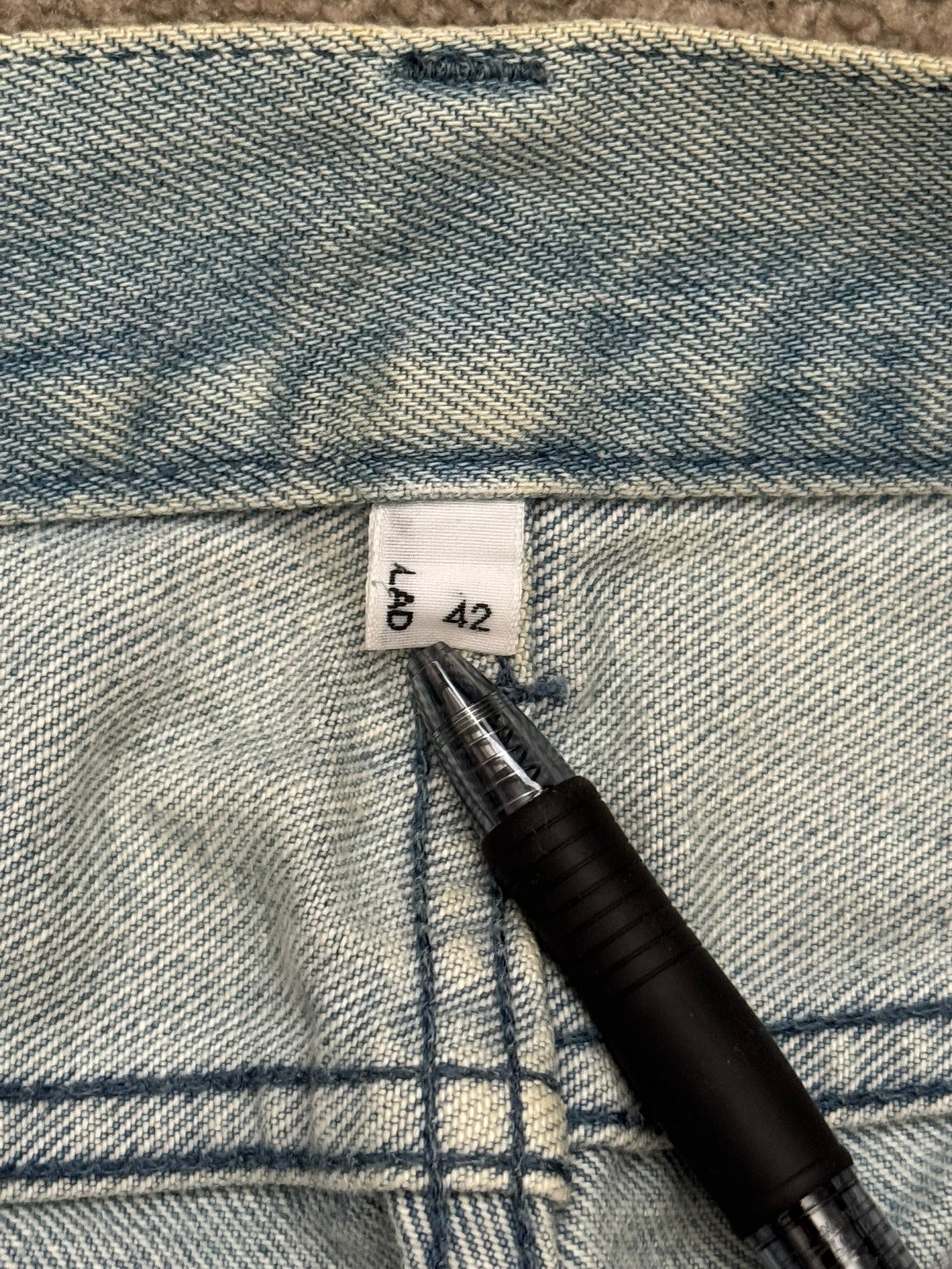 Lad Musician Light Mudwash Bootcut Flared Denim Jeans