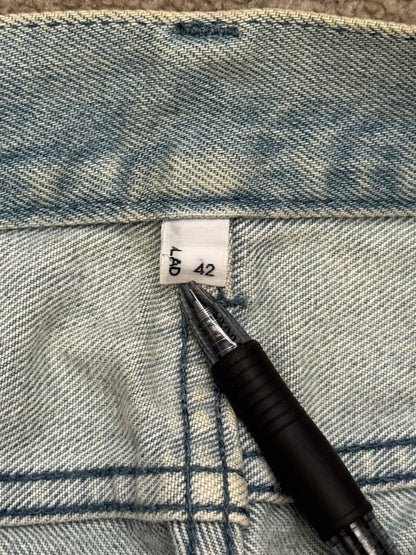 Lad Musician Light Mudwash Bootcut Flared Denim Jeans