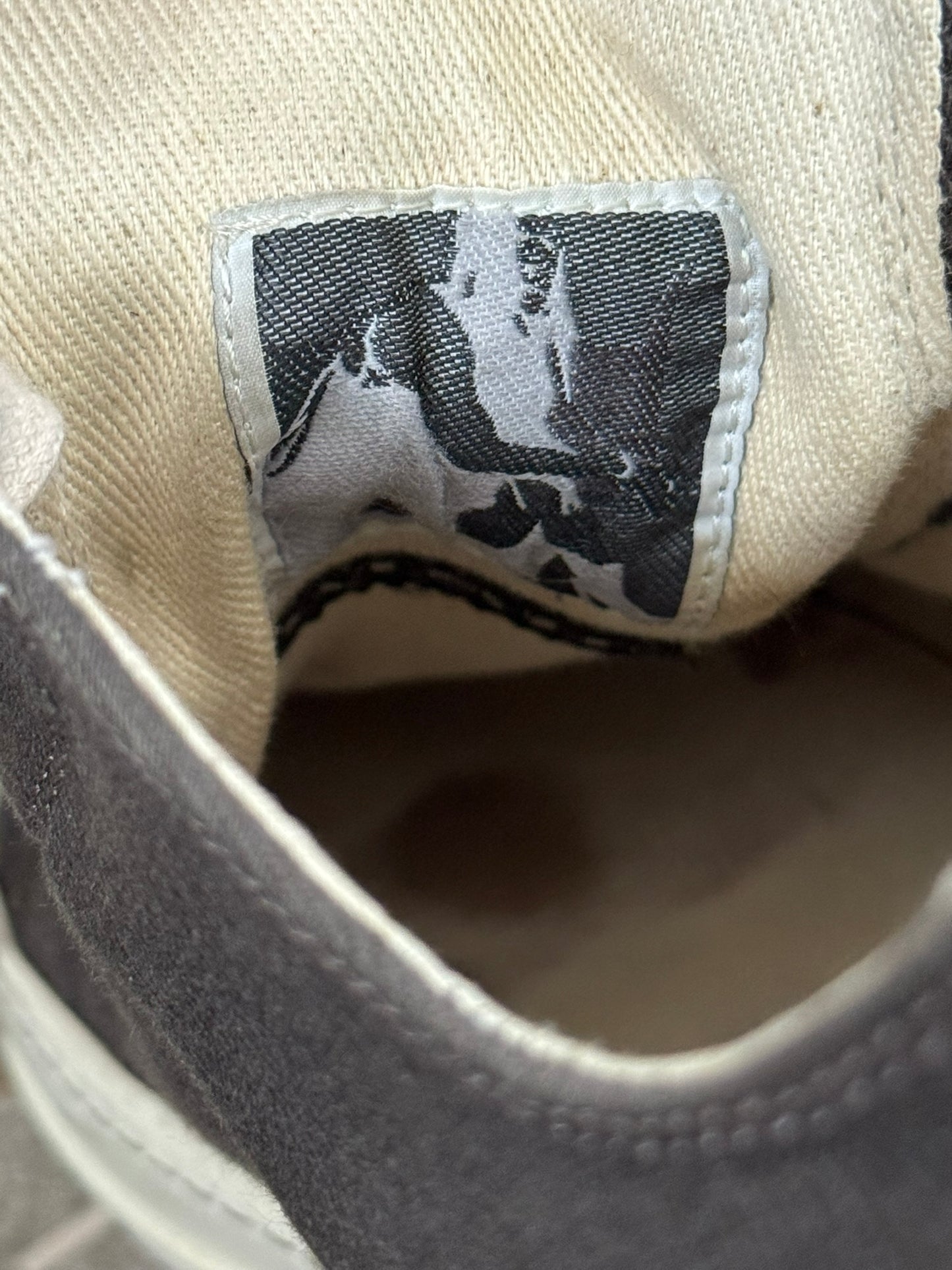 SS23 Rick Owens DRKSHDW Dark Dust Low Top Ramones Sneakers