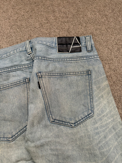 Lad Musician Light Mudwash Bootcut Flared Denim Jeans