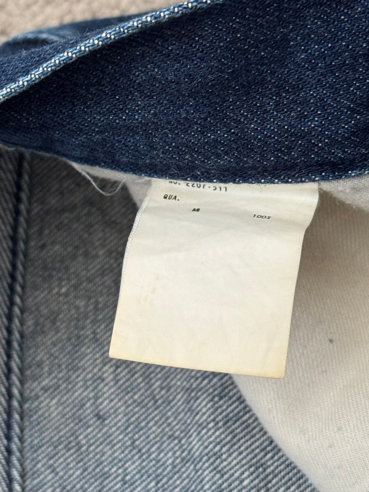 Lad Musician Faded Indigo Bootcut Flared Denim Jeans