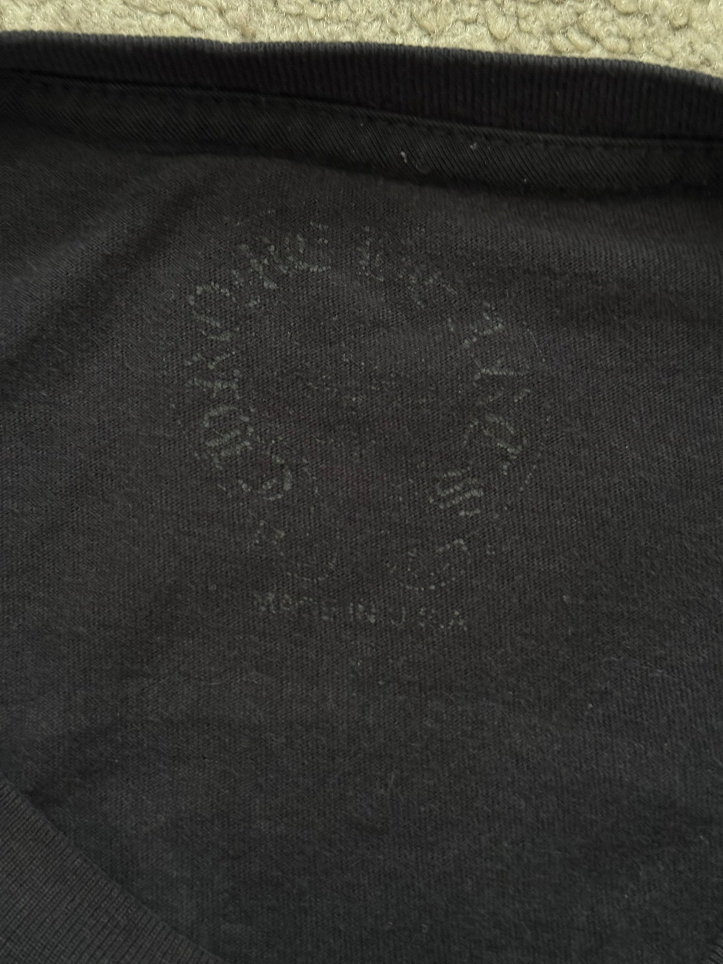Chrome Hearts Horseshoe Logo STAFF Long Sleeve T Shirt
