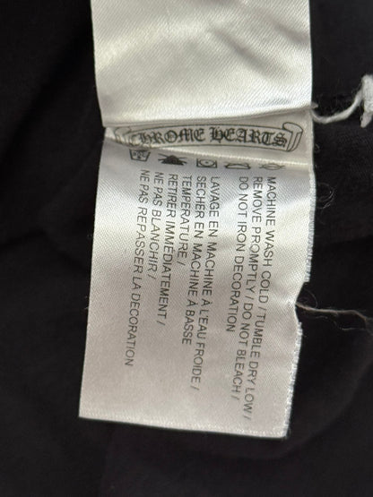 Chrome Hearts Horseshoe Logo STAFF Long Sleeve T Shirt