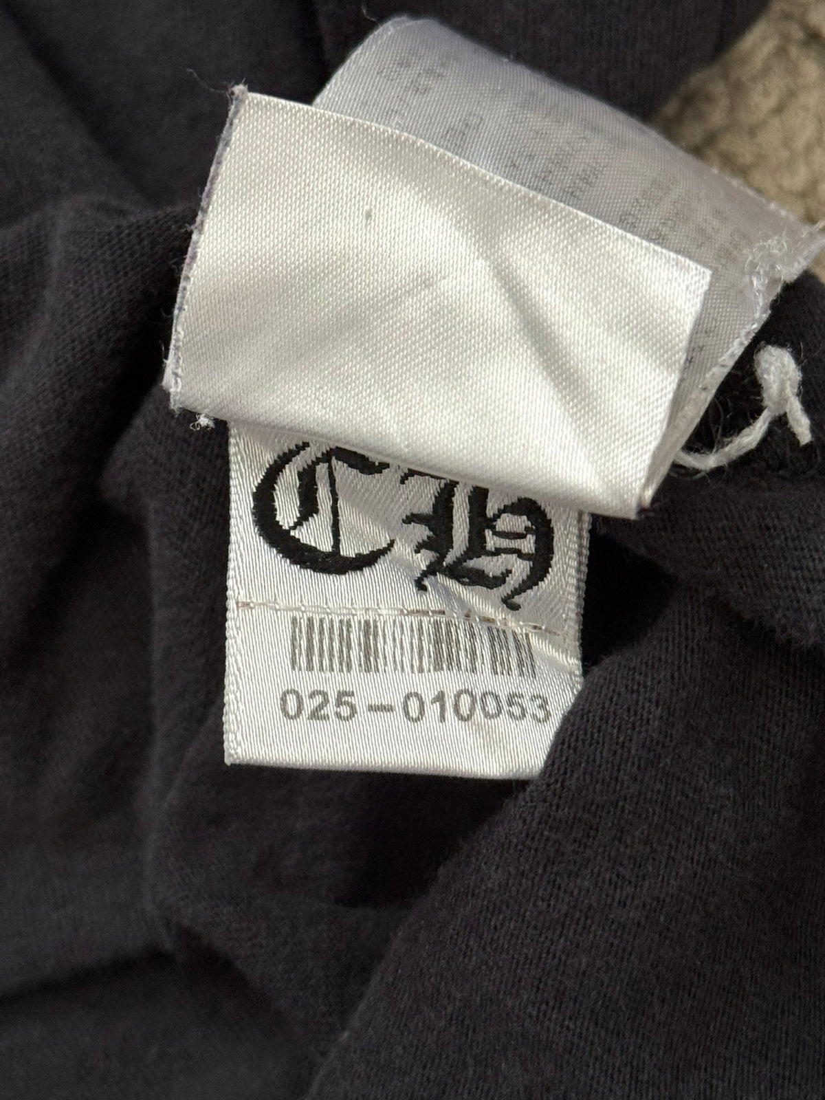 Chrome Hearts Horseshoe Logo STAFF Long Sleeve T Shirt